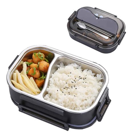 stainless steel lunch box bento|microwavable stainless steel lunch box.